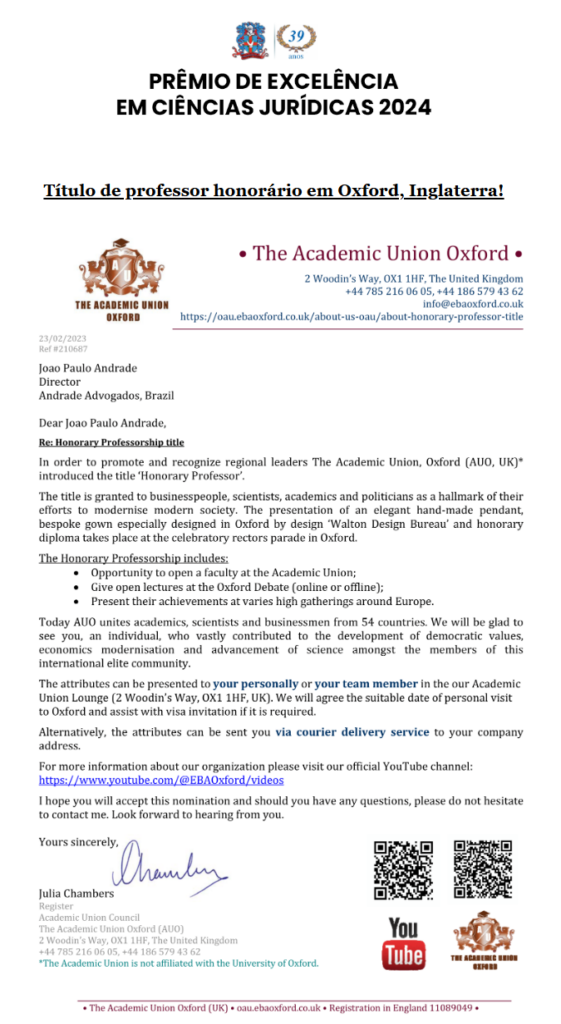 Excelência Jurídica 2024